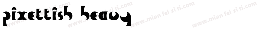 Pixettish Heavy字体转换